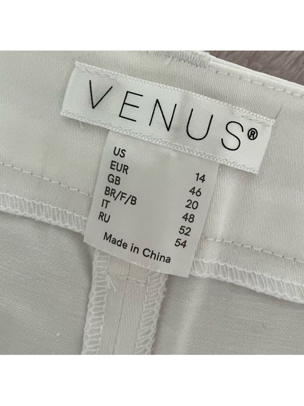 Venus Women’s White Shorts - Picture 3 of 3